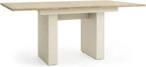 XXXLutz JEDÁLENSKÝ STÔL, farba duba, kašmírová, 140-185/90/75,3 cm Milino - Stoly - 002238001606