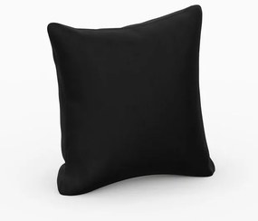 Čierny zamatový vankúš k modulárnej pohovke Rome Velvet - Cosmopolitan Design