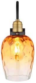 Globo 15786W - Nástenná lampa SALVY 1xE27/60W/230V oranžová