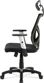 Sconto Kancelárska stolička PETER čierna