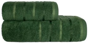Froté ručník FRESH 70x140 cm tmavě zelený