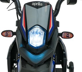 Ramiz Detský motocykel Aprilia RX modrý