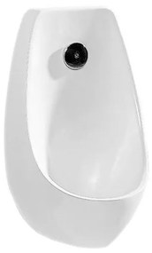 JIKA H8411010000001 - Pisoár DOMINO zadný prívod, zadný odpad, keramika/biela