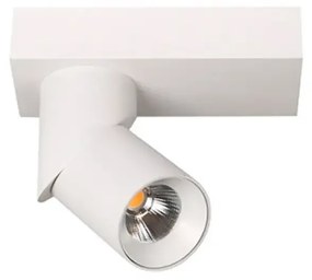 LED bodové svetlo Santos Exposed Round biele