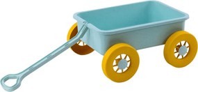 LEAN Toys Vozík na hračky na piesok Pastelová tyrkysová