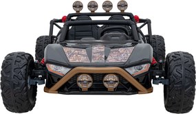 Ramiz Elektrická bugina Racing 5 pre deti čierna + motory 2x200W + diaľkové ovládanie + LED audio + pomalý štart