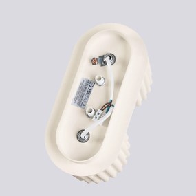 Stropné svietidlo Aura, 2x béžové hliníkové tienidlo, (10 cm)