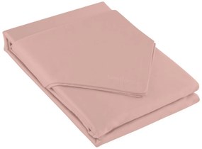 MAKOSATÉNOVÉ OBLIEČKY DELIA 200X220 CM, 2KS 70X80 CM PÚDROVÉ