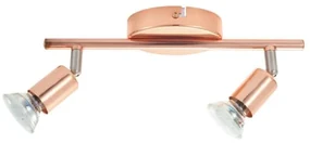 Stropné svietidlo LED bodové svietidlo BUZZ-COPPER 2xGU10/3W/230V 94773