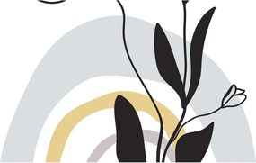 Obraz - Kvety vo váze N⁰1 (120x50 cm)