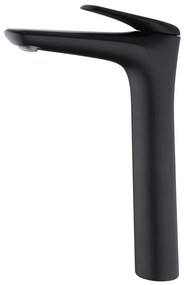 Vysoká umývadlová batéria Niagara 86002B čierna mat