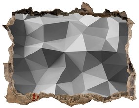 Díra 3D foto tapeta Abstrakcie trojuholníky nd-k-105539676