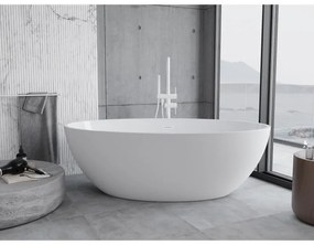 Mexen Nike, voľne stojaca vaňa 175 x 100 cm, biela, biely prepad, 54071751000-20