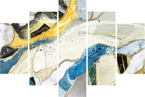Obraz - Farebný mramor (150x105 cm)