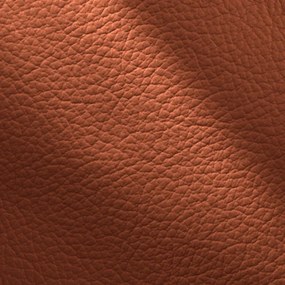 Kožená sedacia súprava s rozkladom na každodenné spanie ALEXIE – rohová, pravá, tehlová (terracotta 331)