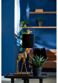 Stolová lampa v čierno-bronzovej farbe (výška 61 cm) Giraffe - Light &amp; Living