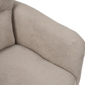 Set - 2 ks Otočná jedálenská stolička AVENBERG TESSA béžová