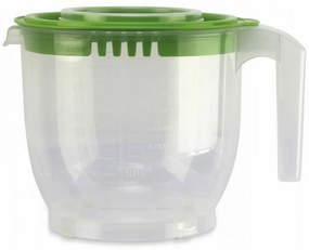 Kuchynská misa s 2 vekami, 2,2 l, mix farieb
