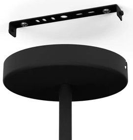 Eglo 390217 - Luster na lanku CHAMPERICO 1xE27/60W/230V 98,5 cm čierna