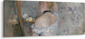Obraz - Berthe Morisot, Woman at Her Toilette, reprodukcia (120x50 cm)