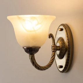 Brilagi - Nástenná lampa CLASSIC 1xE27/60W/230V mosadz