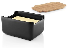 Eva Solo Kameninová maselnička Black / Oak Wood