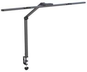 Stolná LED lampa CLARIO, svorka, diaľkové ovládanie