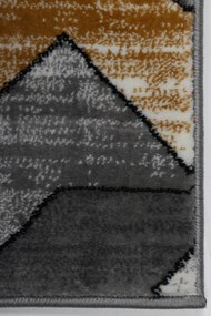 Koberec Cosmic Carving 5103 GREY/GOLD rozmery koberec: 160x230 cm