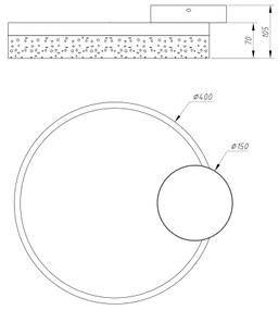 Globo 68225-24 - LED Stropné svietidlo SMITTY LED/24W/230V