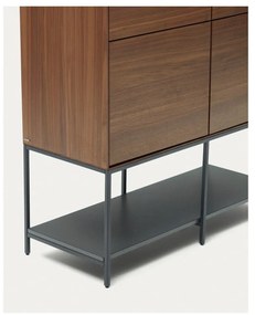 Skrinka v dekore orecha v prírodnej farbe 97,5x160 cm Vedrana – Kave Home