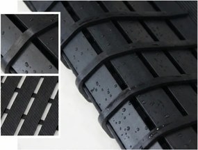 Kúpeľňová predložka čierna