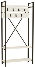 Vešiak s botníkom Alfa White and Grey