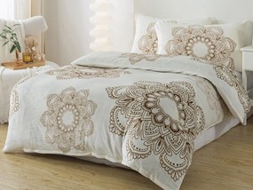 XPOSE® Mikroplyšové obliečky HARMONY Exclusive - béžové