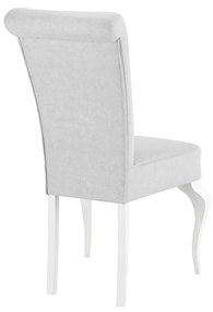 Jedálenská stolička ST63, Dostupné poťahy: Paros 05, Farby: biela