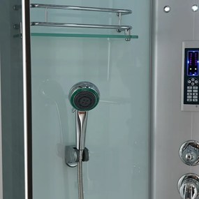 Terra Hydromasážny box WSH7106LW WH, 120x80 ľavý bez sauny