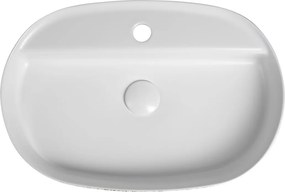 Isvea Isvea, INFINITY OVAL keramické umývadlo na dosku, 60x40cm, terrazzo, 10NF65060-2L-TRZ