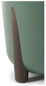 PLASTOVÝ KVETINÁČ MOSS ECO 28X30 CM ZELENÁ