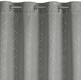 ZÁVES NA KRÚŽKOCH OLETA 140X250 CM VZOROVANÁ