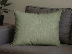 Mušelínová obliečka na vankúš MUSSARI 50x70 cm, olivovo zelená