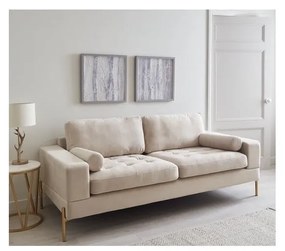 Béžová pohovka 200 cm Versailles – Ropez