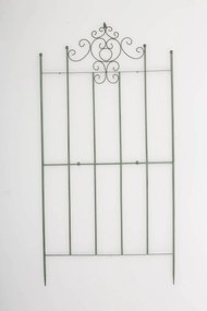 Mriežka na popínavé rastliny Paula - 180 x 85,5 cm - Zelená antik