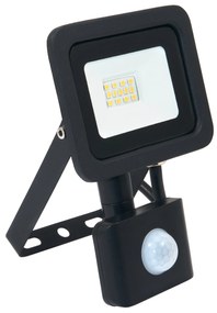 LED reflektor RODIX PREMIUM s čidlom PIR - 10W - IP65 - 850Lm - studená biela - 6000K - záruka 36 mesiacov