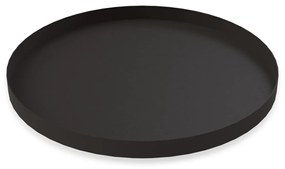 Podnos Tray, okrúhly – čierny