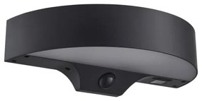 Nordlux - LED solárne nástenné svietidlo MONAY LED/5W/5V IP44 so senzorom