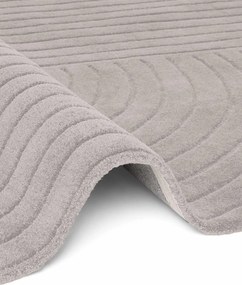 Vikosa, Kusový koberec Vikosa Arcura 106270 Light Grey kruh, 150x150 (priemer) kruh, šedá, obývacia izba