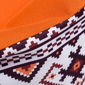 Sedací vak Viper Outdoor Folk – pohodlie s ľudovým štýlom do interiéru aj exteriéru Farba: Folk 1 - M2 modrý