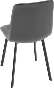 Jedálenská stolička DCL-973 GREY4 Farba: Sivá