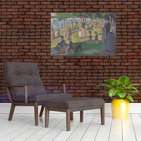 Obraz - Georges Seurat, A Sunday on La Grande Jatte, reprodukcia (90x60 cm)