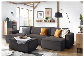 Taupe menčestrová podnožka Nihad – Bobochic Paris