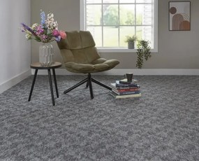 Metrážny koberec MARSEILLE 4428 sivý